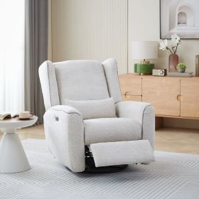 MBR309A Power recliner / Swivel / glider BEIGE color