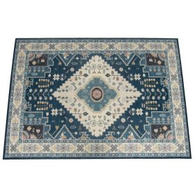 Faux Wool Fabric Area Rugs Doormat