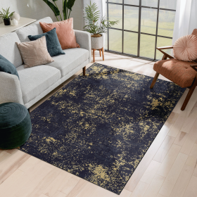 Naar 5x8 Area Rug for Bedroom, Washable Rug, Low-Pile, Non-Slip, Non-Shedding, Foldable, Kid&Pet Friendly - Area Rugs for living room, bedroom