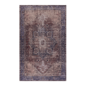 Naar 5x8 Area Rugs for Living Room, Washable Rug, Low-Pile, Non-Slip, Non-Shedding, Foldable, Kid & Pet Friendly - Area Rugs for living room, bedroom
